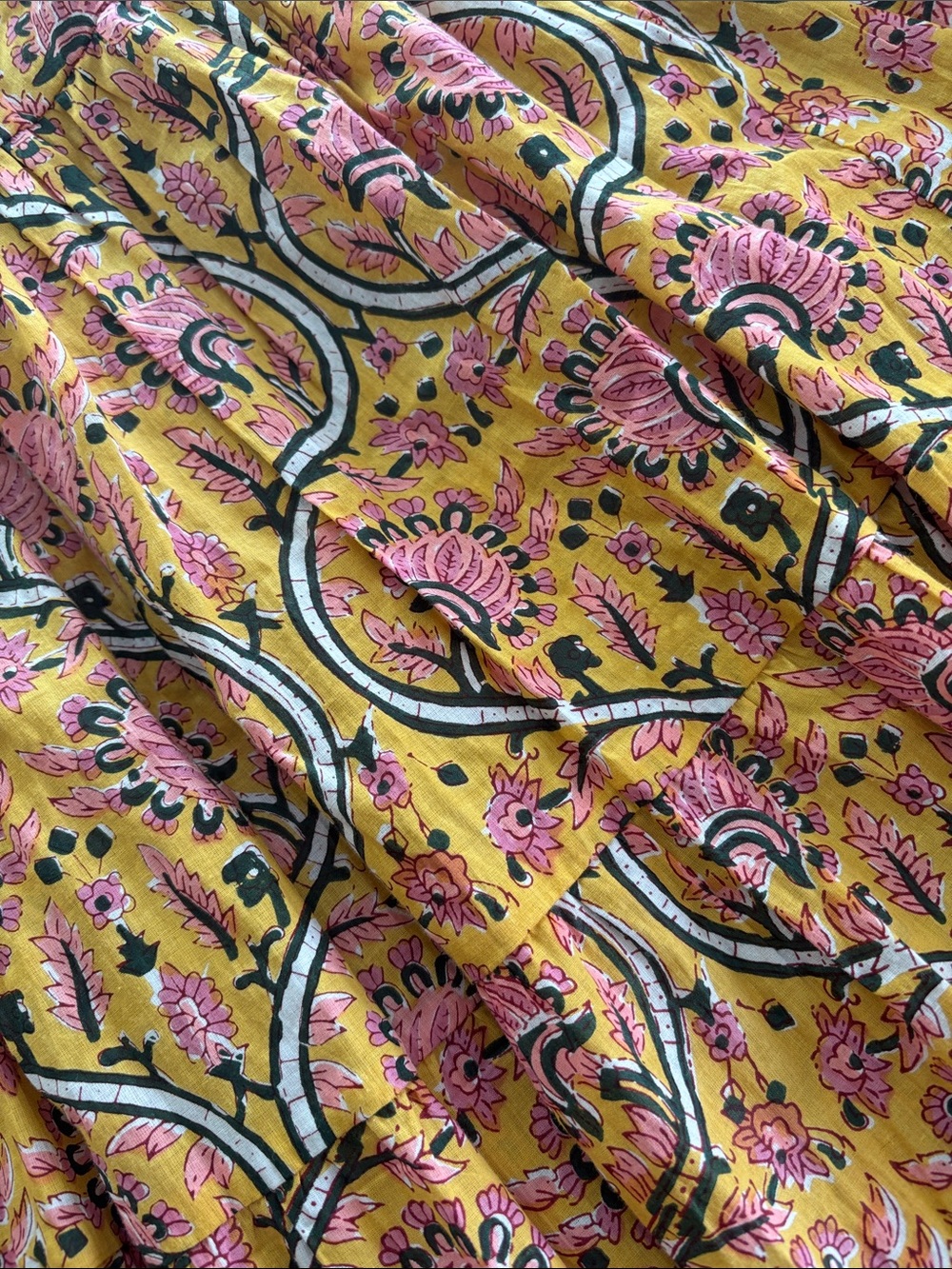 Women's Floral Tiered Maxi Skirt - Picture 2 of 6